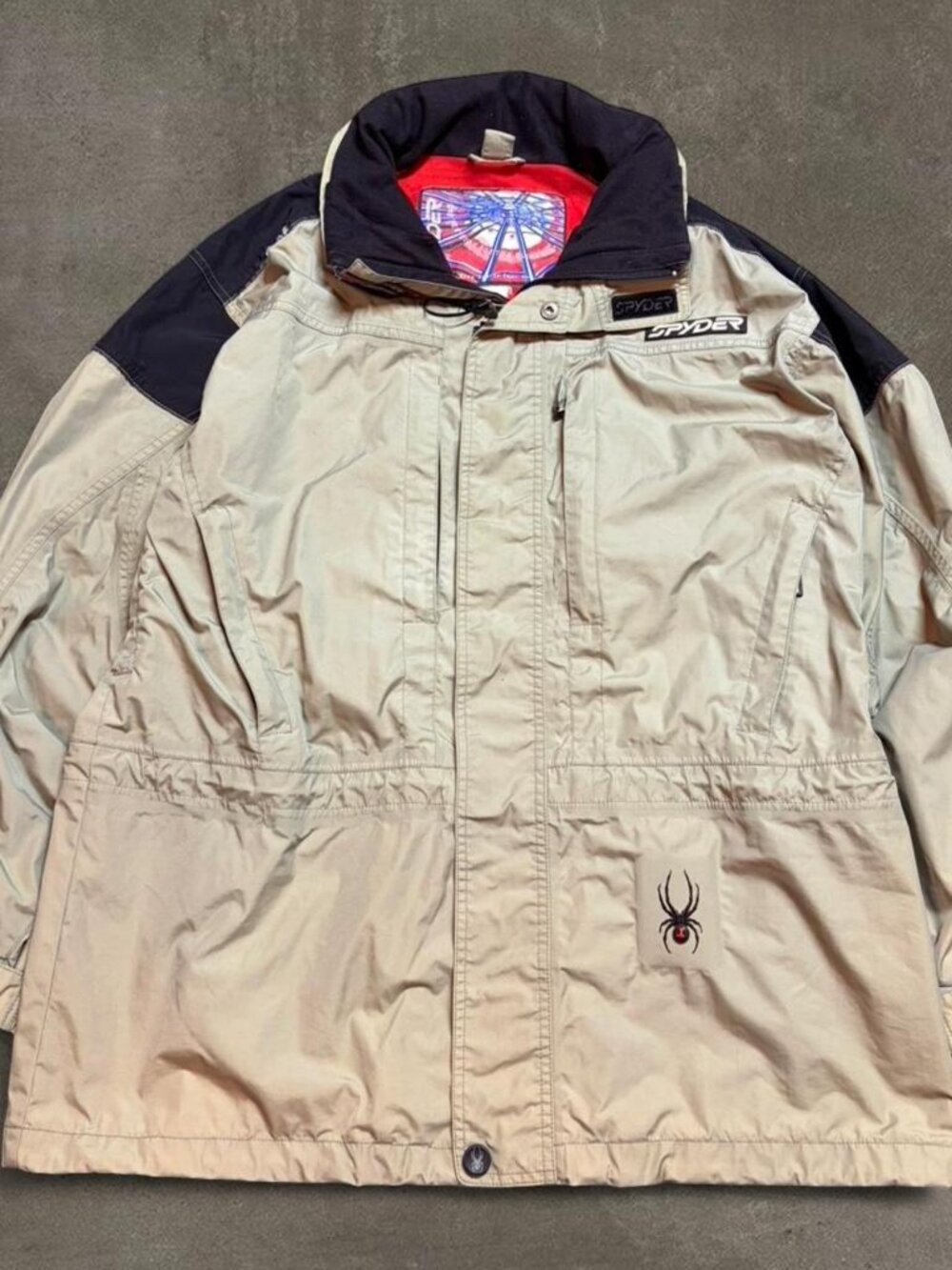 Spyder Men's Beige Snowboard/Ski jacket